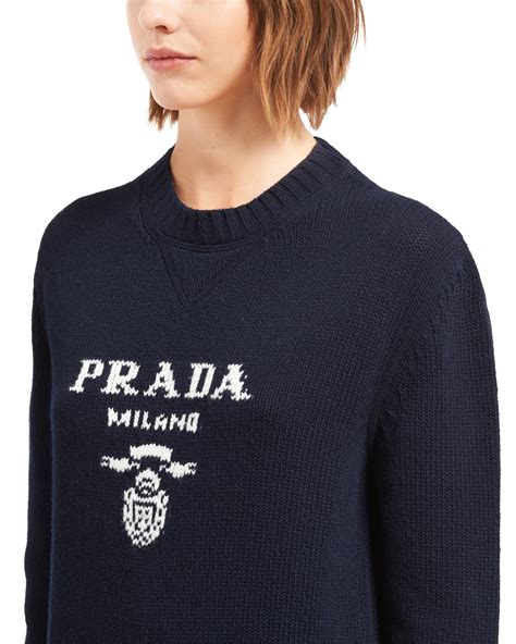 prada milano brown sweater|prada cardigans for women.